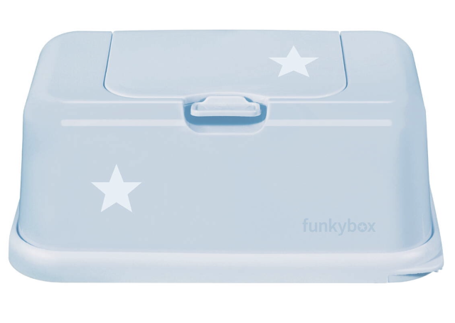 Funkybox förvaring våtservetter blue star