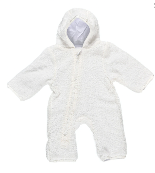 Mini dreams overall teddy off-white