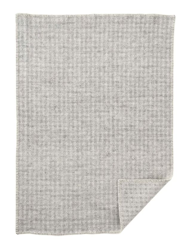 Klippan yllefabrik ullfilt loop baby stone 65x90 cm