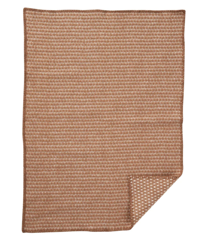 Klippan yllefabrik ullfilt knut nougat 65x90cm