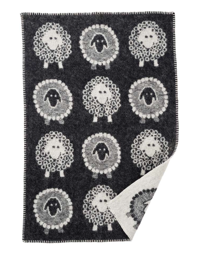 Klippan yllefabrik ullfilt wooly 65x90cm