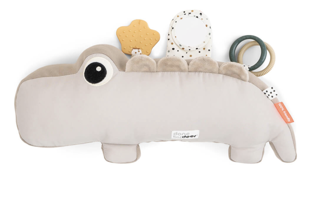 Done by deer aktivitetsleksak tummy time croco sand