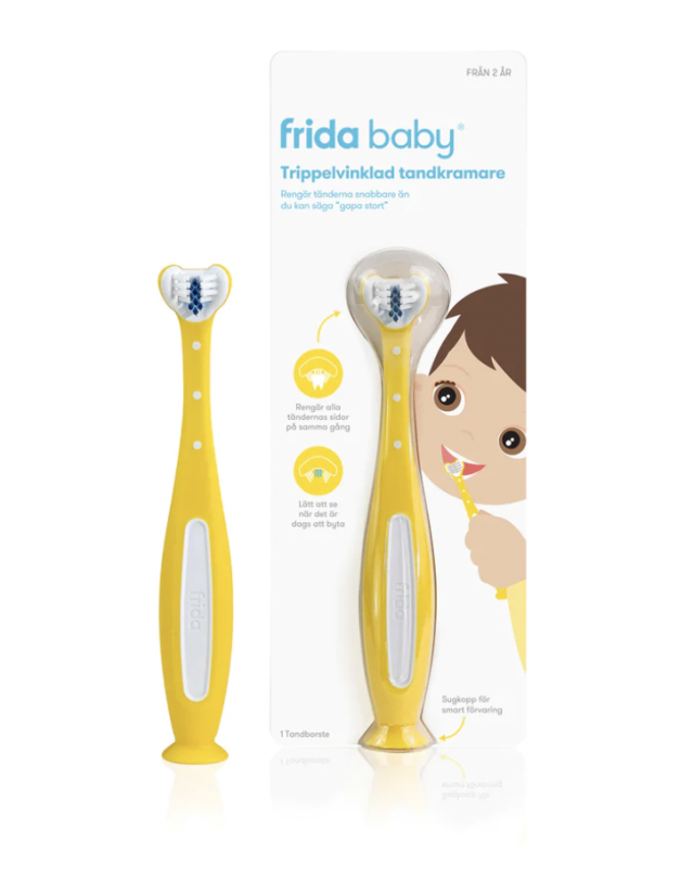 Frida baby tandborste trippelvinklad