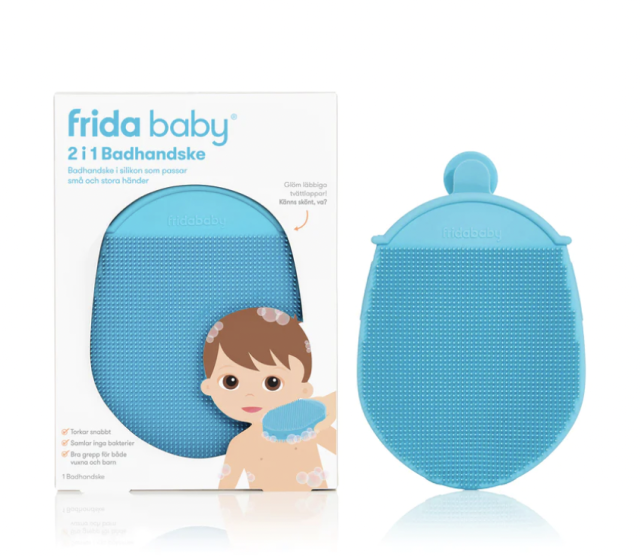 Frida baby badhandske 2-in-1