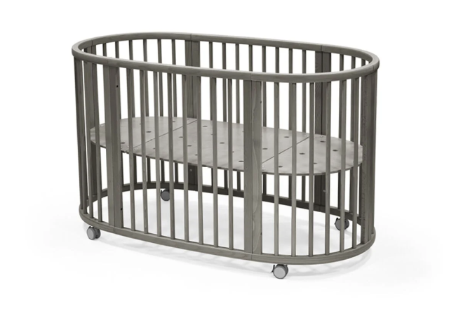 Stokke sleepi v3 bed hazy grey