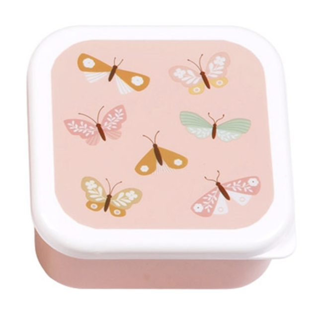 Little lovely company lunch & snackbox butterflies liten