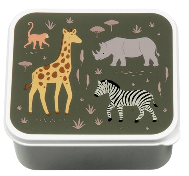 Little lovely company lunch & snackbox savanna stor