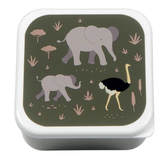 Little lovely company lunch & snackbox savanna mellan