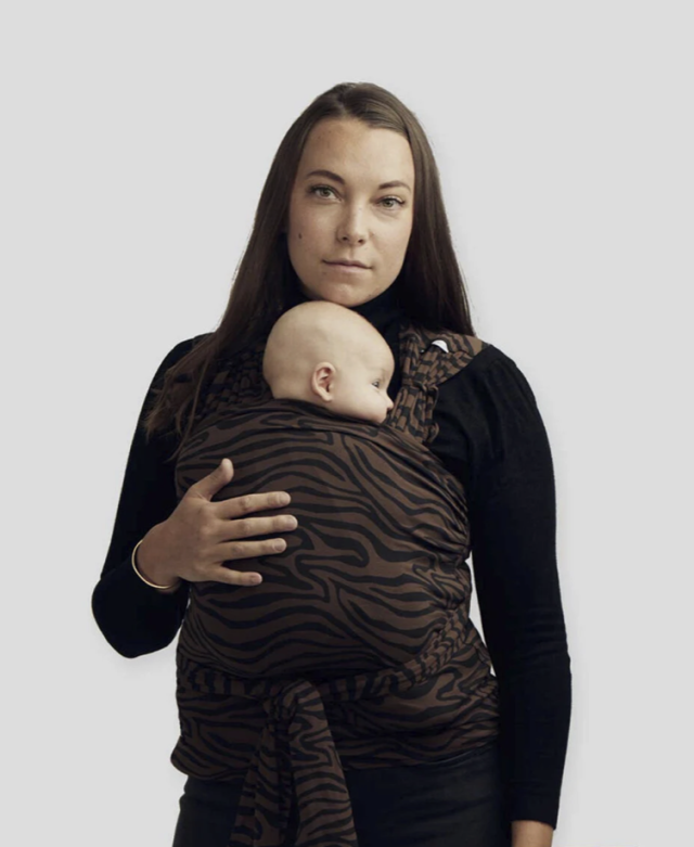 Najell bärsjal zebra brown