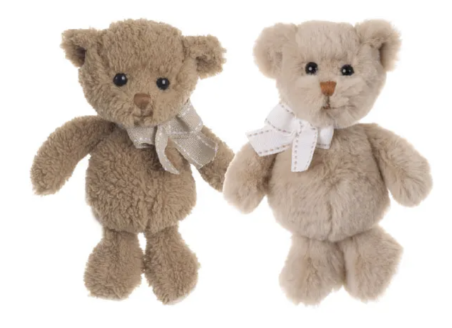 Bukowski gosedjur nalle baby gabriel, baby samuel 15 cm 1-pack