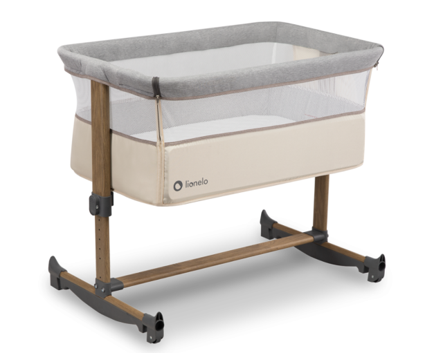 Lionelo bedside crib leonie beige SISTA BUTIKSEX!