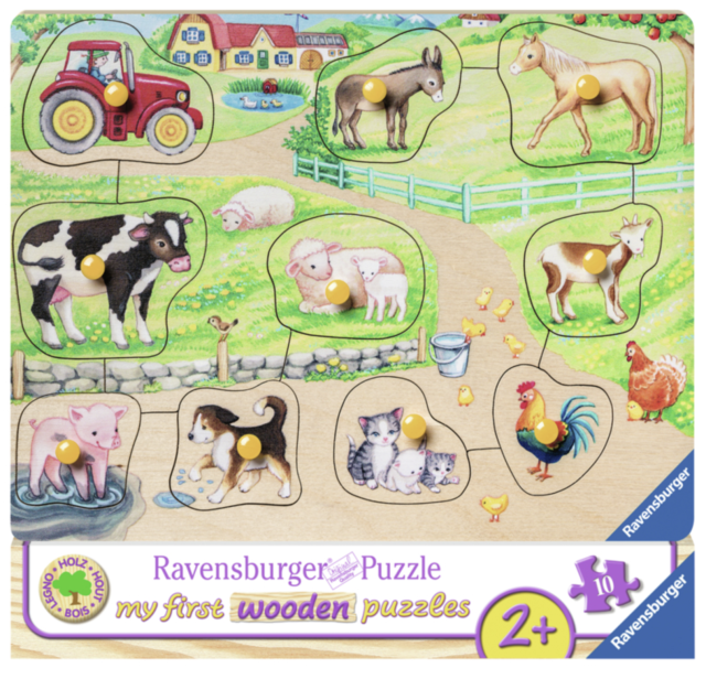 Ravensburger pussel mornings at the farm 10 bitar