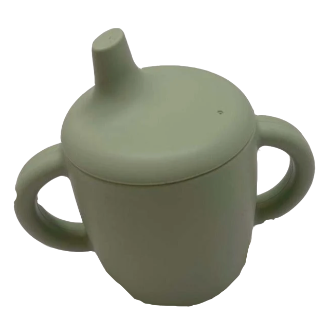 Whally pipmugg tindra silikon grön