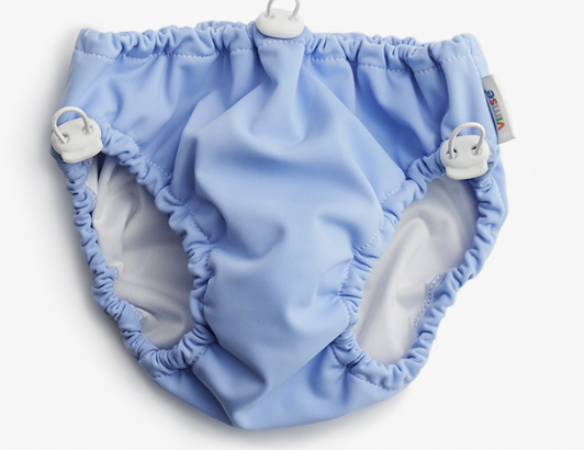 Imse vimse badblöja light blue