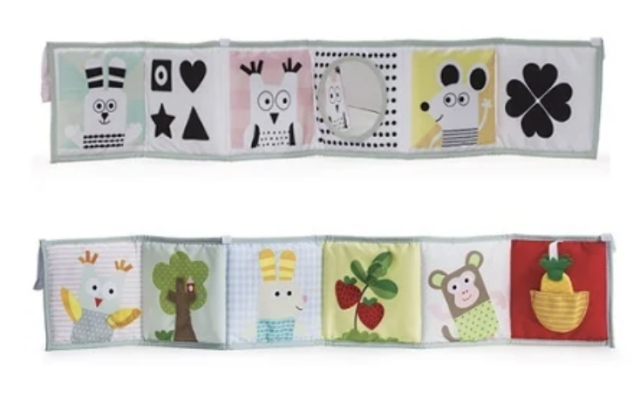 Taf toys aktivitetsbok baby book