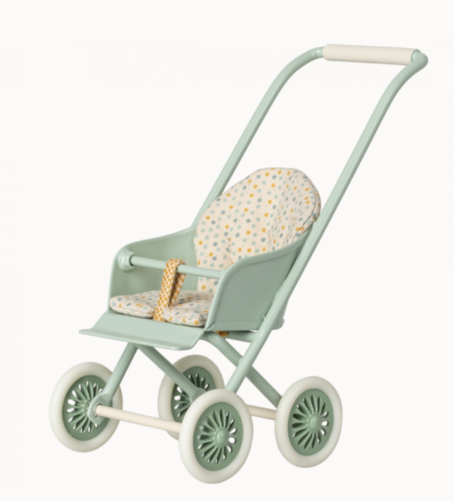 Maileg stroller micro mint