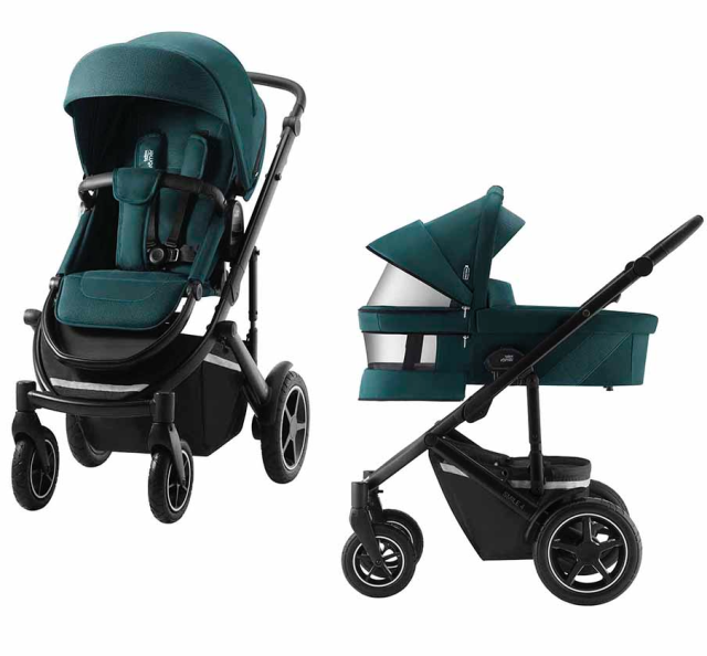 Britax smile 4 inkl liggdel green sense Atlantic Green, Fossil Grey, Galaxy Black