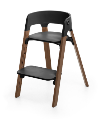 Stokke steps chair black/golden brown