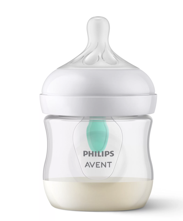 Avent nappflaska natural response med airfree-ventil 0mån+ 125ml