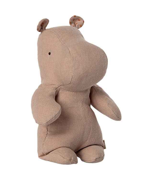Maileg safari friends little hippo misty rose