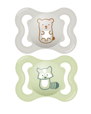 Mam napp mini air 0-6mån neutral 2-pack