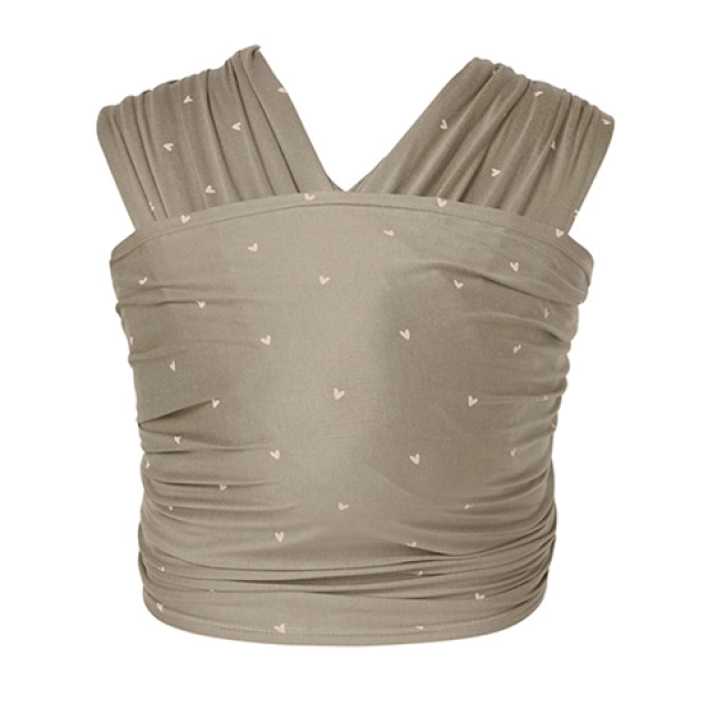 Ergobaby bärsjal aura olive hearts
