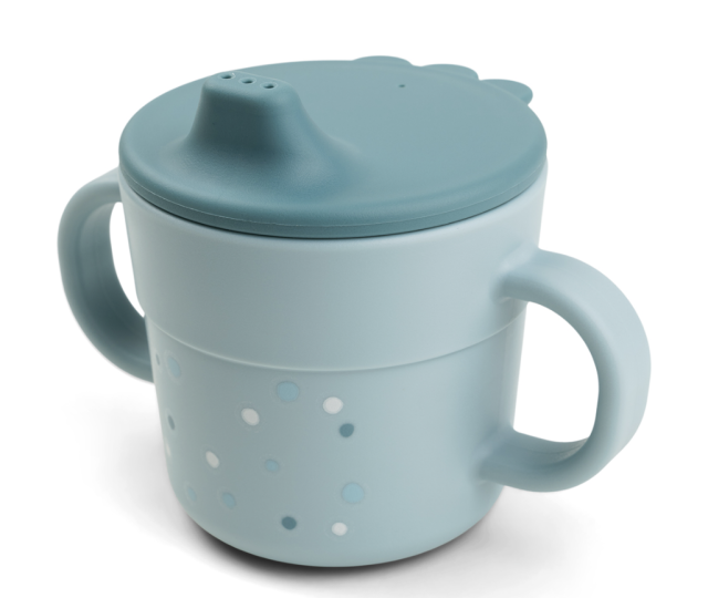 Done by deer pipmugg foodie happy dots blue
