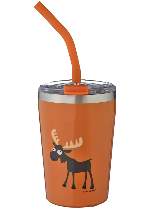 Carl oscar mugg temp tumbler orange