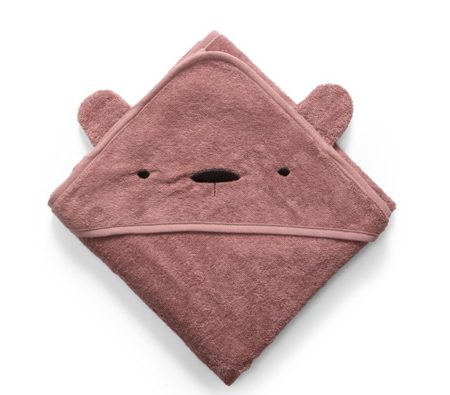 Sebra badcape milo blossom pink