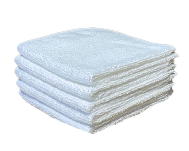 Mini dreams tvättlapp white 5-pack