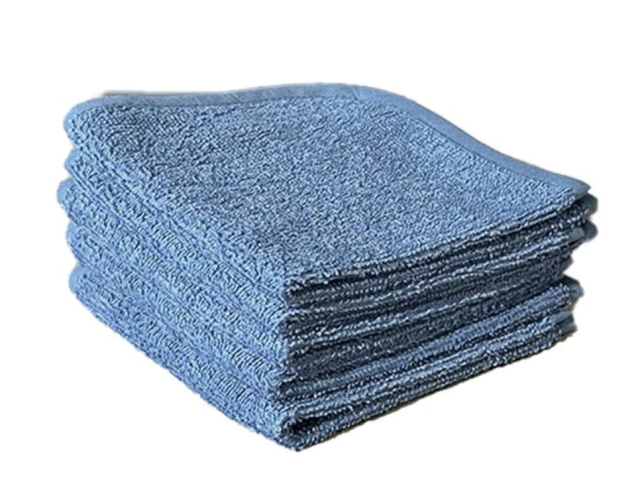 Mini dreams tvättlapp dusty blue 5-pack