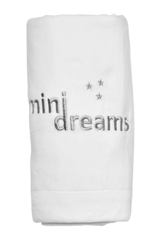 Mini dreams filt soft blanket off-white75x100cm