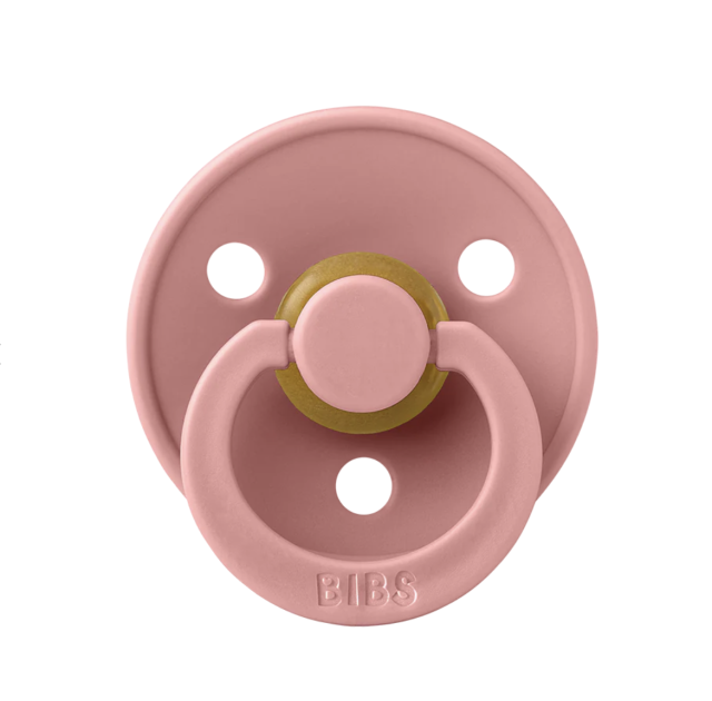 Bibs napp colour latex dusty pink 6-18mån
