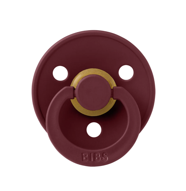Bibs napp colour latex elderberry 0-6mån