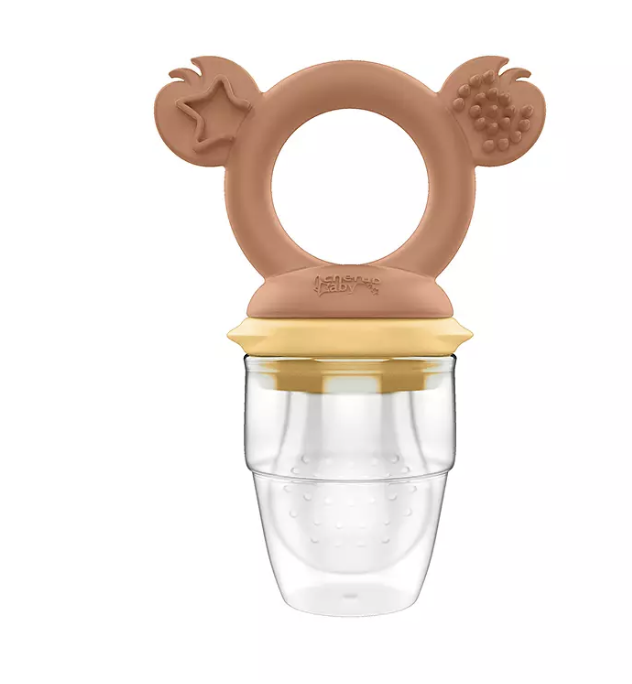 Cherub baby food feeder silikon caramel/mimosa