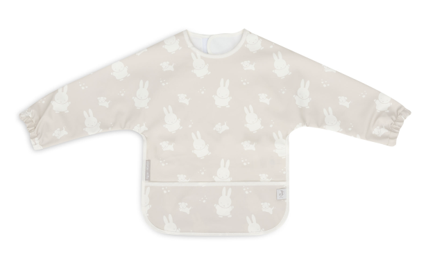 Jollein haklapp med ärm miffy & snuffy nougat