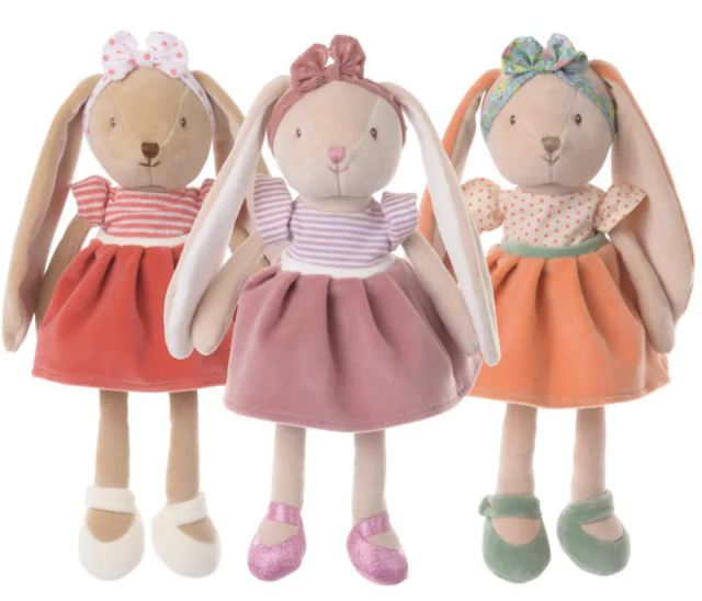 Bukowski gosedjur bunny sisters 30cm 1-pack