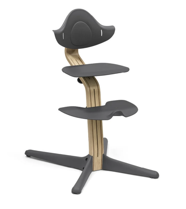 Stokke nomi matstol anthracite/oak