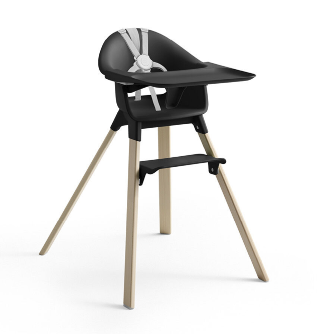 Stokke clikk matstol black/natural