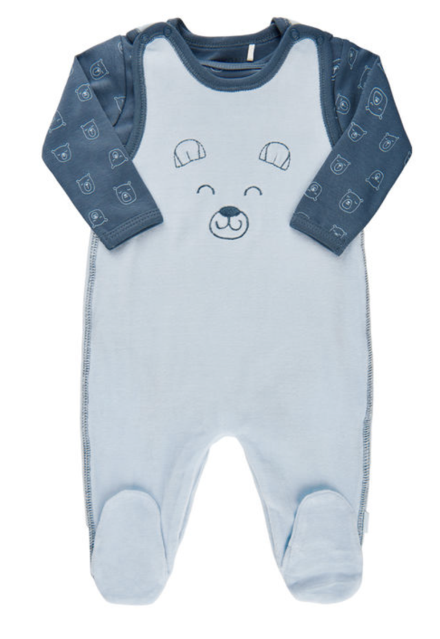 Fixoni sparkdräkt nalle blue. Prematur