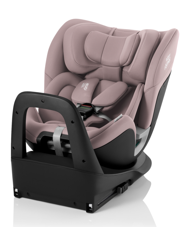 Britax bilstol swivel dusty rose