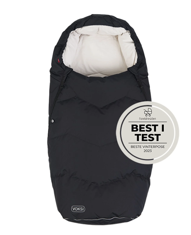 Voksi åkpåse urban black cream