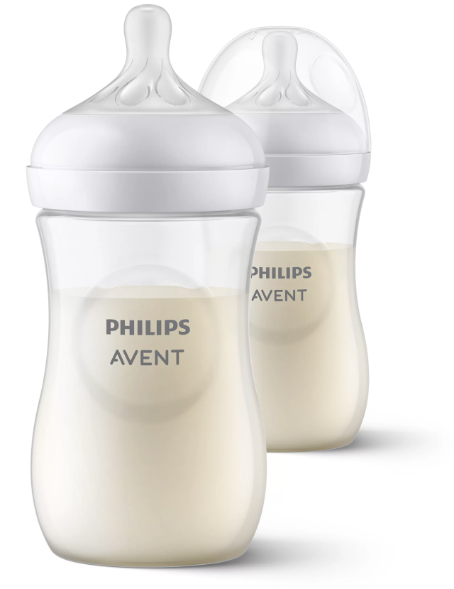 Avent nappflaska natural 1 mån+ 260ml 2-pack