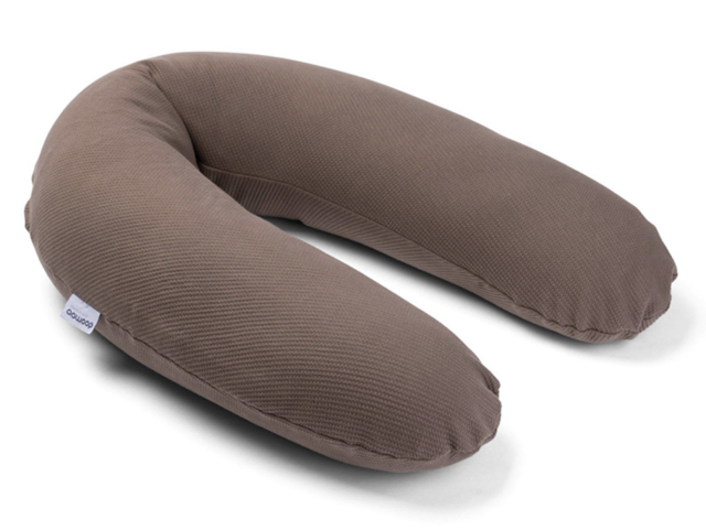 Doomoo amningskudde/gravidkudde quilt choklad