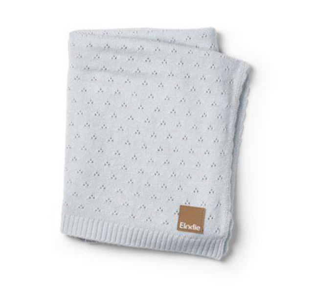 Elodie details filt pointelle bermuda blue 75x100cm