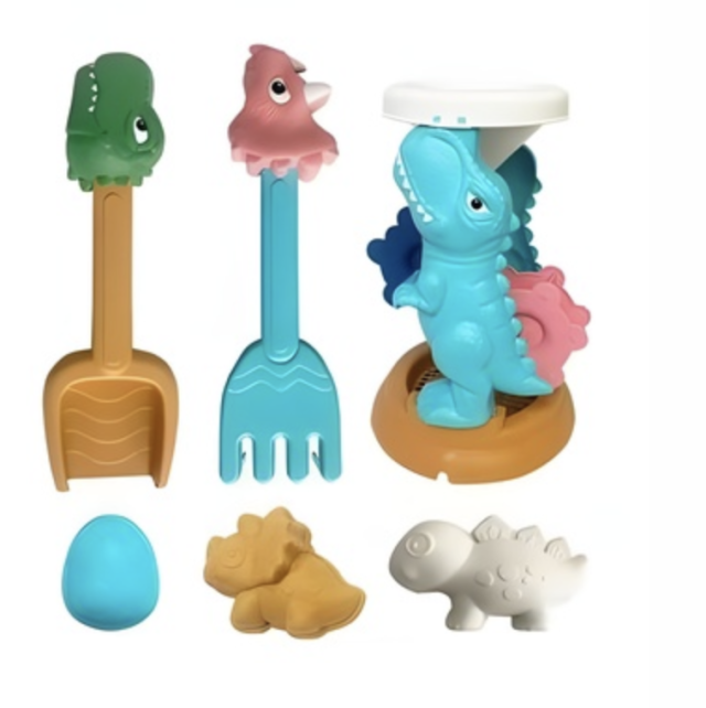 Suntoy sandset sandhjul dinosaurie 6-delar