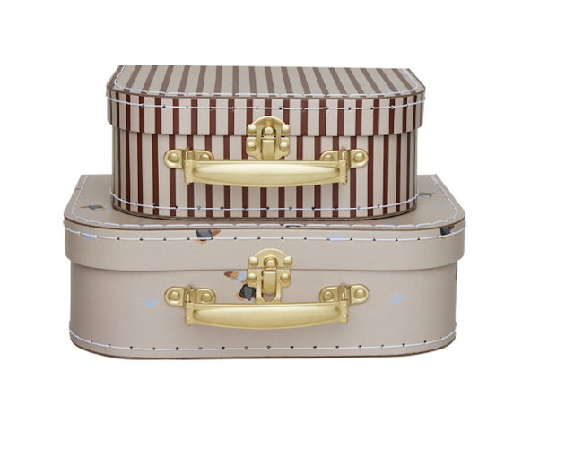 Oyoy mini väska stripe beige/brown OBS! Endast 1 väska