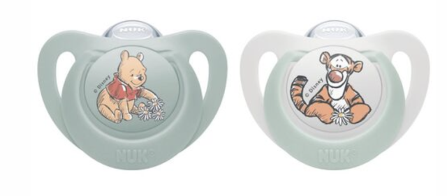 Nuk napp star disney baby winnie the pooh 6-18 mån 2-p