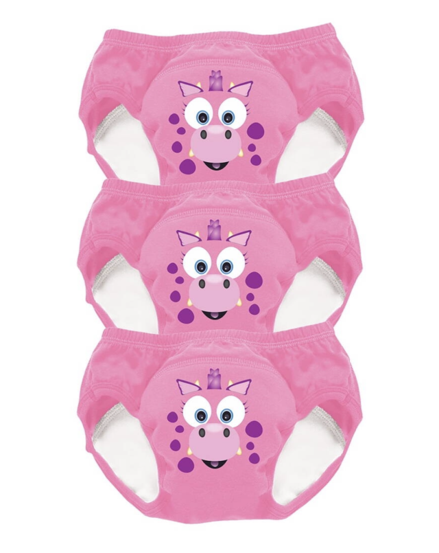 My carry potty potträningsbyxor drake rosa 2-3 år 3-pack