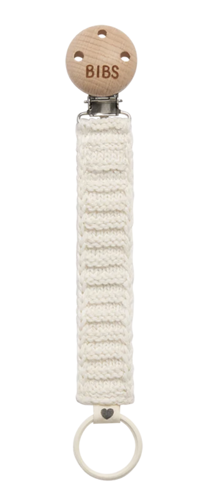 Bibs napphållare knitted ivory